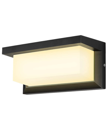Aplique Led Cálida 15w Moderno Ip65 Impermeable Exterior