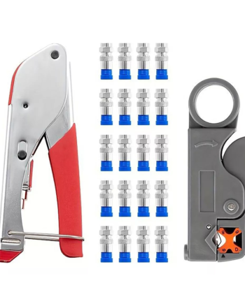 Kit De Herramientas Para Redes Crimpeadora Pelacable