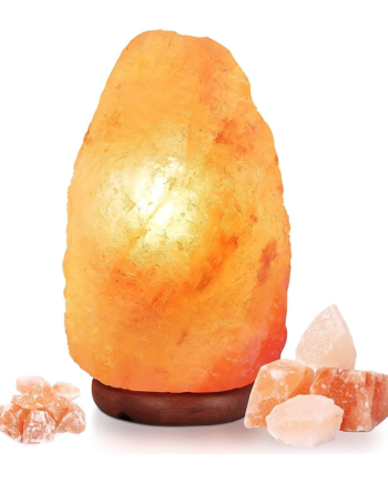 Lampara De Sal Del Himalaya Piedra De 2 A 3 Kg