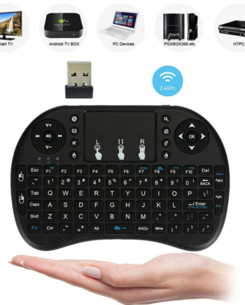 Mini Teclado Inalámbrico Touchpad Smartv Pc Tvbox