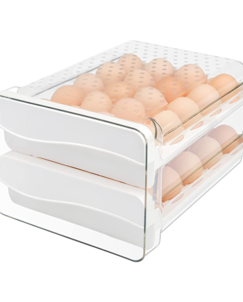 Organizador De Huevos Caja Para 40 Huevos 2 Niveles