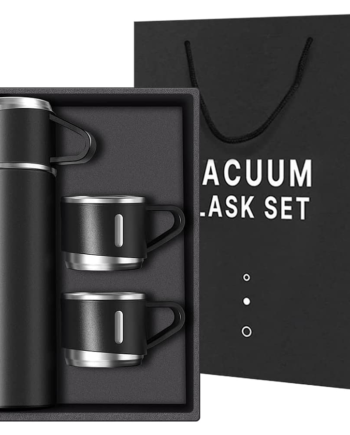 Set Termo Caliente Frio Termo Acero Inox + 3 Tazas 500 Ml